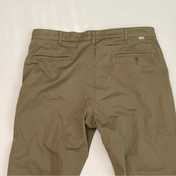 Levi's Two Hose Brand Khaki Pants Men’s Size 38 X 34 Chino Straight  Flat Front - Picture 5 of 16